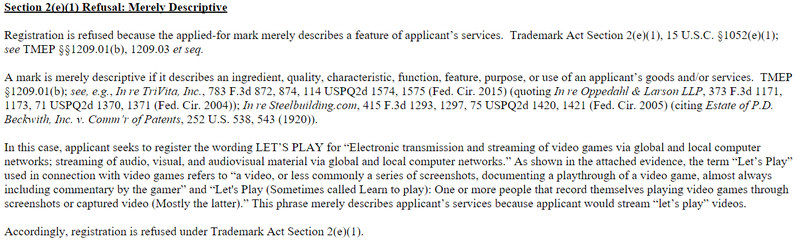 Illustration for article titled Sony Tried To Trademark 'Let's Play,' Got Smacked Down